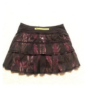 Lululemon skirt with built in shorts